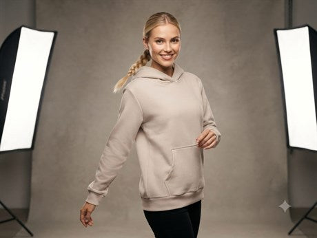 Kadın-Erkek 2 İplik Dokuma Kumaş Oversize Unisex Sweatshirt