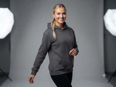 Kadın-Erkek 2 İplik Dokuma Kumaş Oversize Unisex Sweatshirt