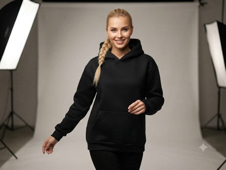 Kadın-Erkek 2 İplik Dokuma Kumaş Oversize Unisex Sweatshirt