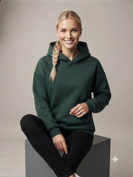 Kadın-Erkek 2 İplik Dokuma Kumaş Oversize Unisex Sweatshirt