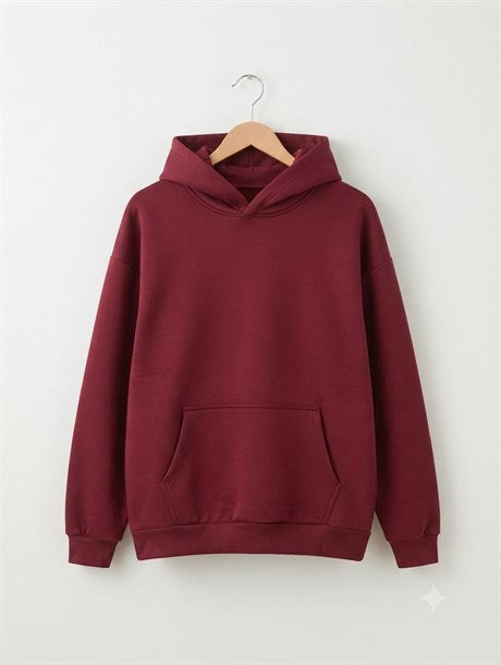 Kadın-Erkek 2 İplik Dokuma Kumaş Oversize Unisex Sweatshirt