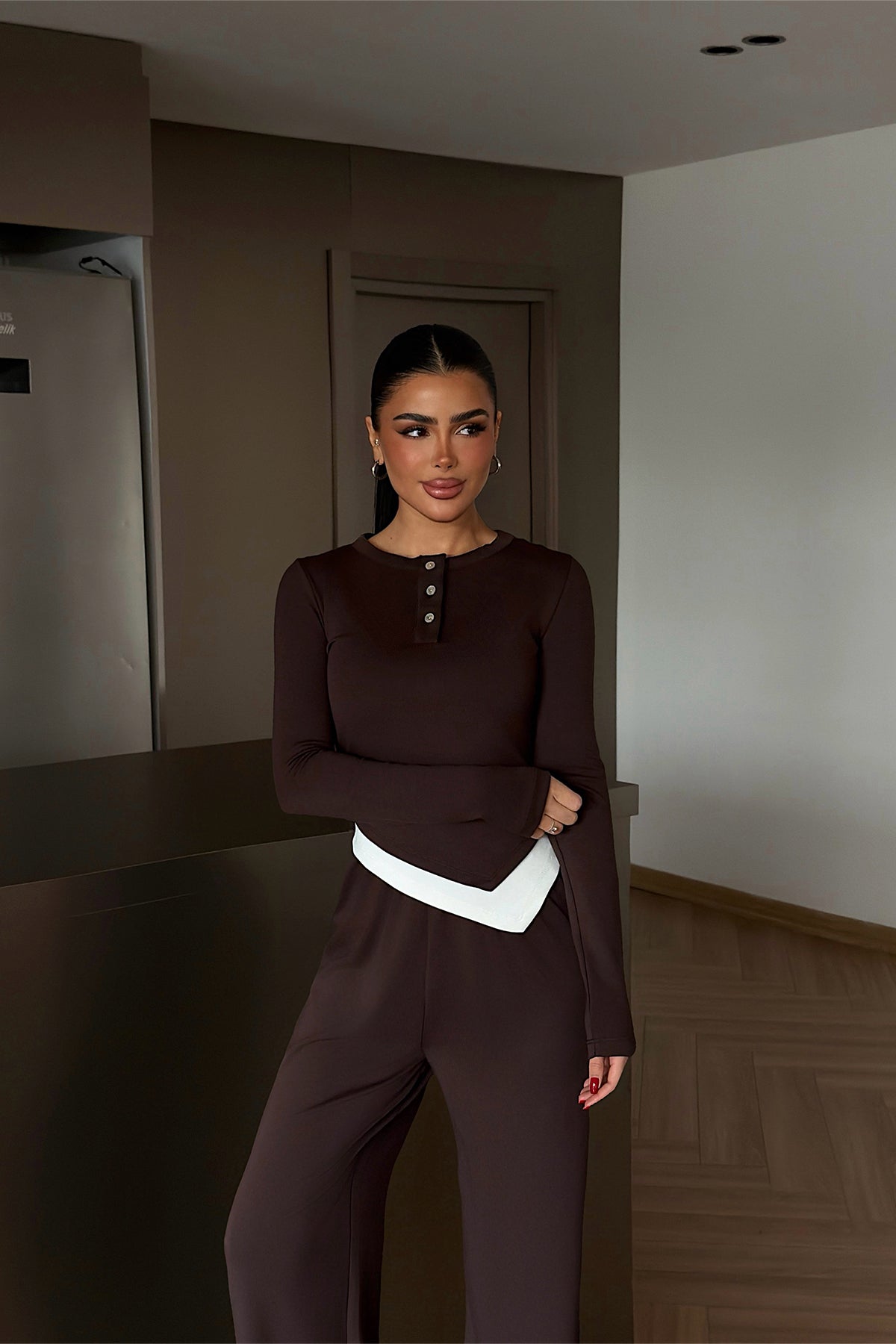 Kahverengi Lobster Takım ATE-4240