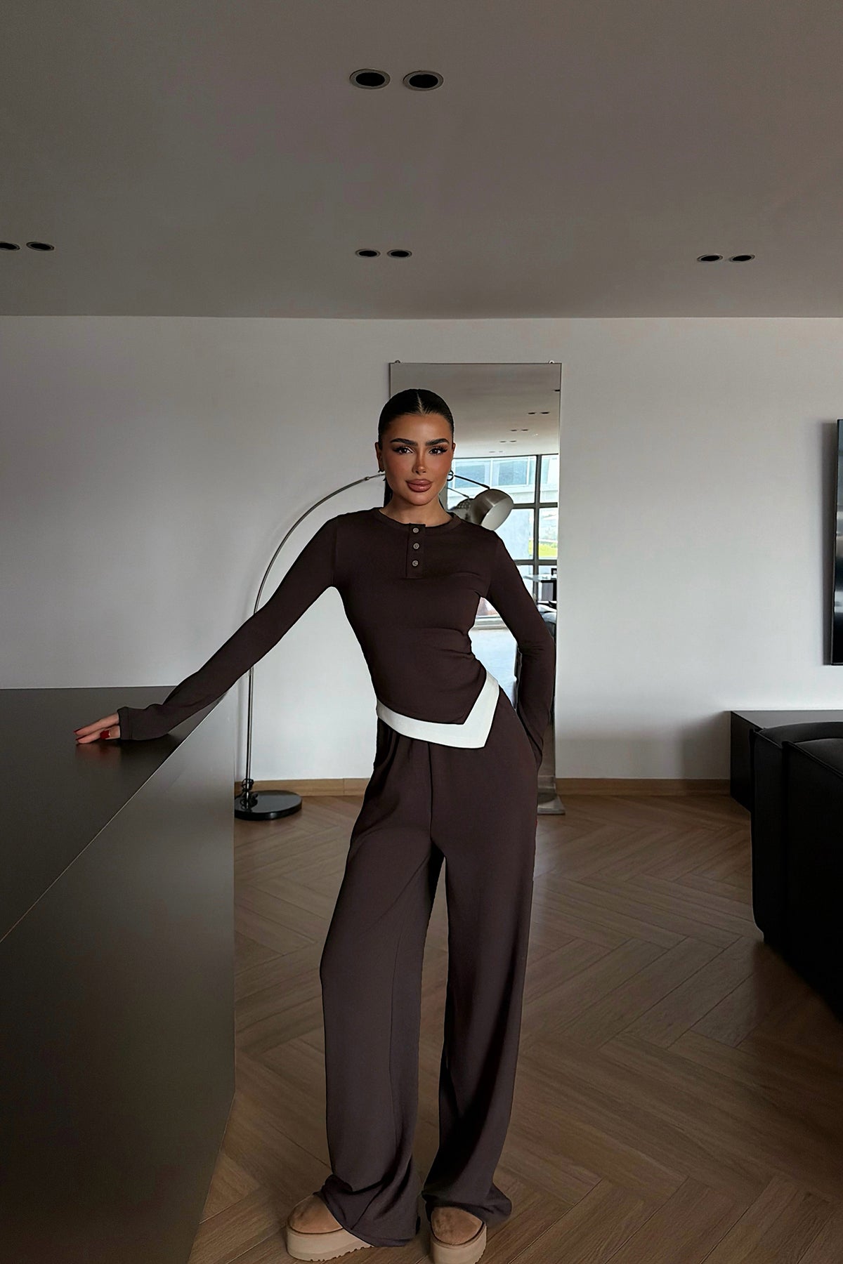 Kahverengi Lobster Takım ATE-4240