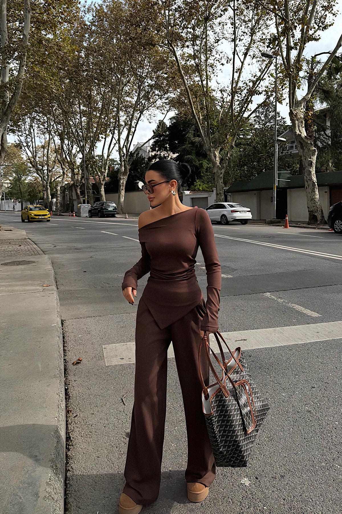 Kahverengi Borelli Takım ATE-3743