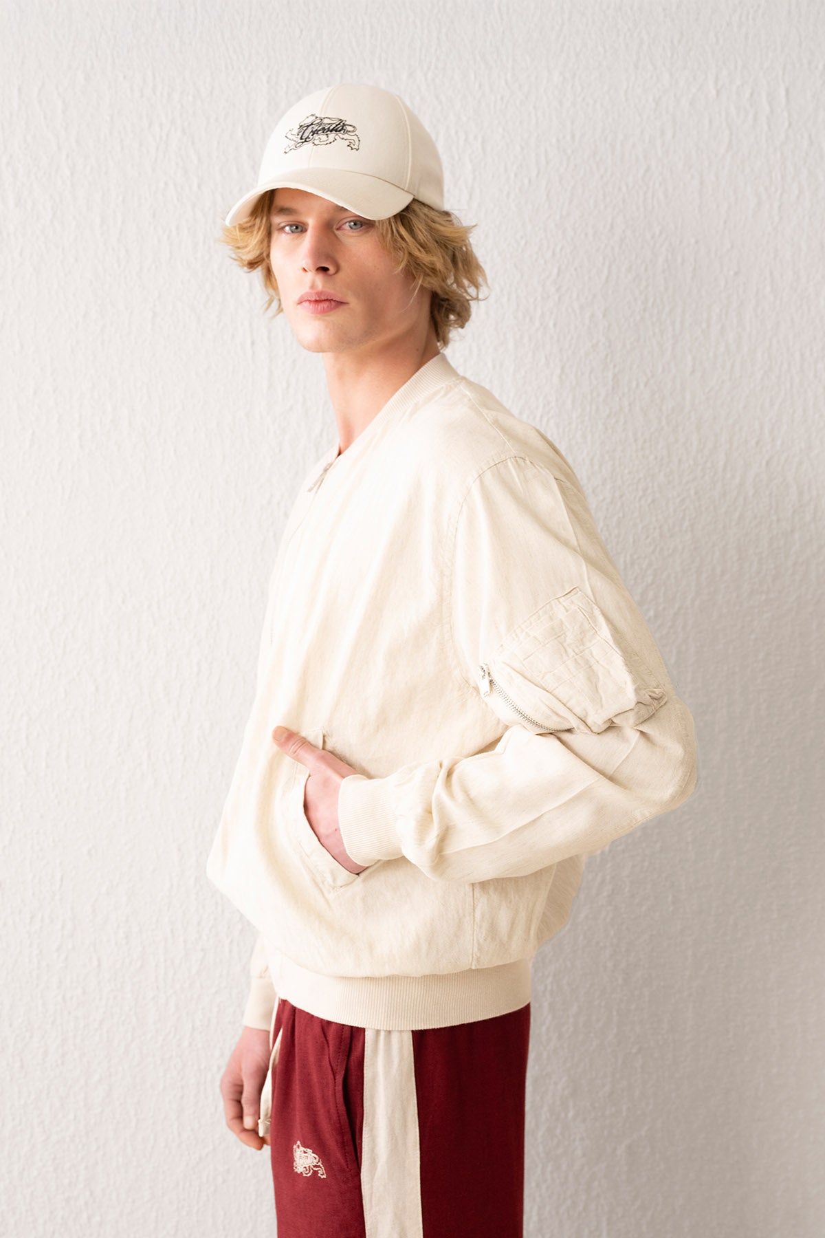 KETEN BOMBER BEJ CEKET - BEJ M