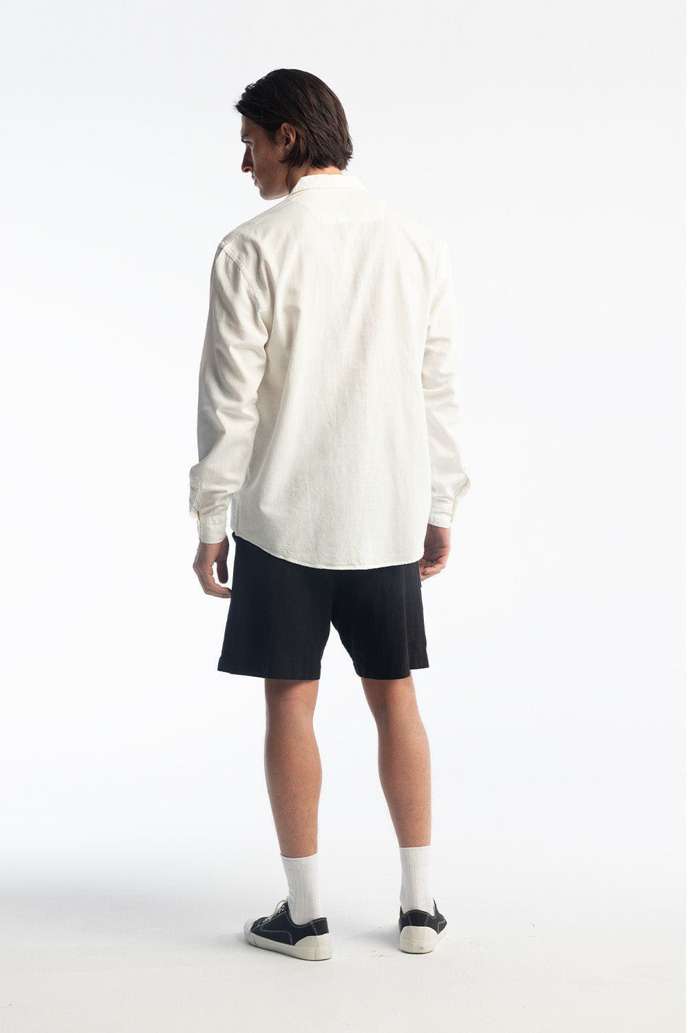 KETEN GÖMLEK - BEYAZ XL