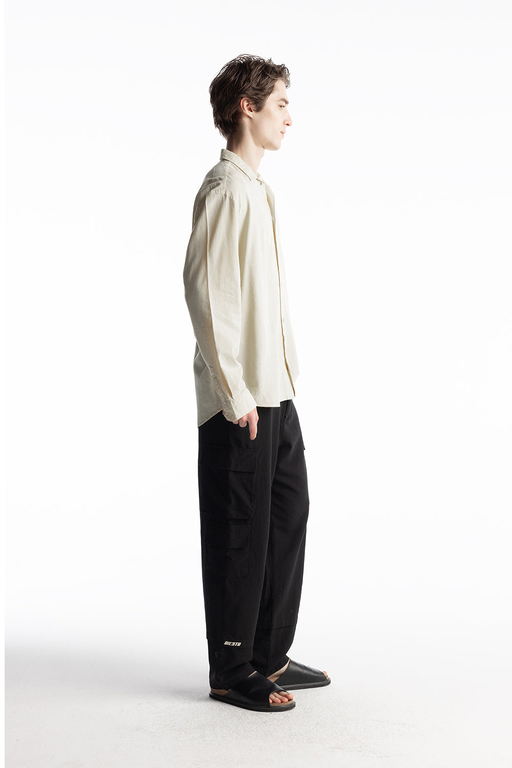 KETEN GÖMLEK - BEJ XL