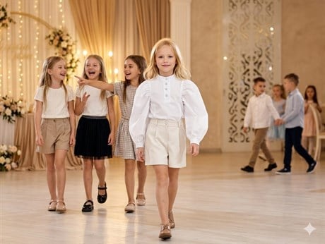 Kız Çocuk Balon Kollu Yandan Fermuarlı Poplin Gömlek Beyaz 14 yaş