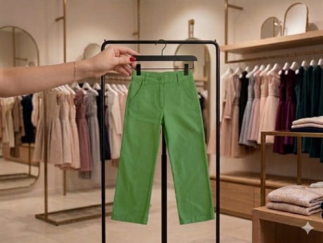 Kız Çocuk Pamuklu Rahat Kesim Pantalon