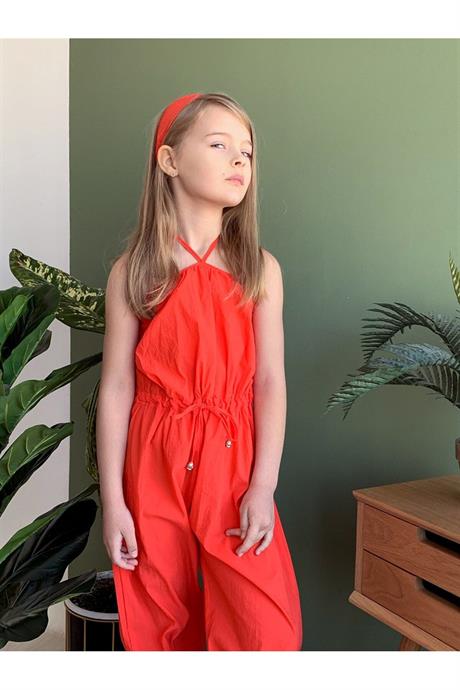 Kız Çocuk Tulum TURUNCU 8 Yaş