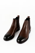 CLASSIC LEATHER BROWN BOOTS