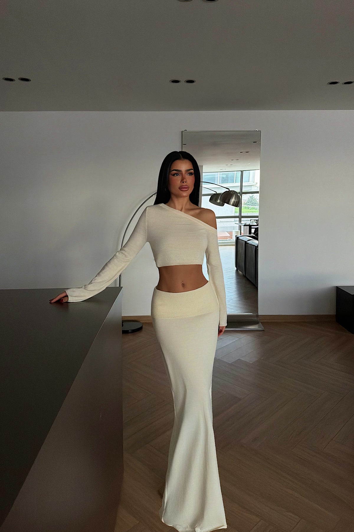 Krem Cashless Triko Takım ATE-4062