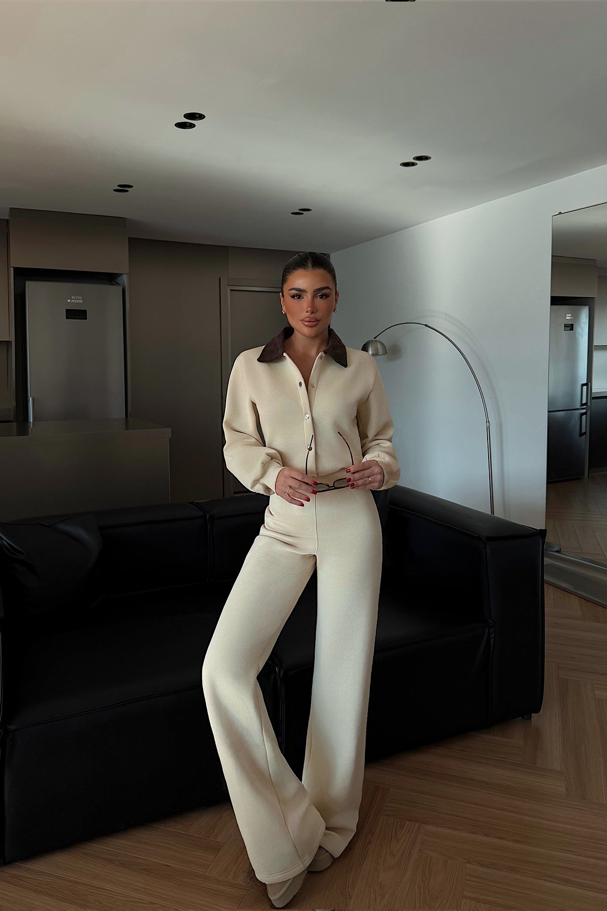 Krem Boots şordonlu tulum ATE-4362