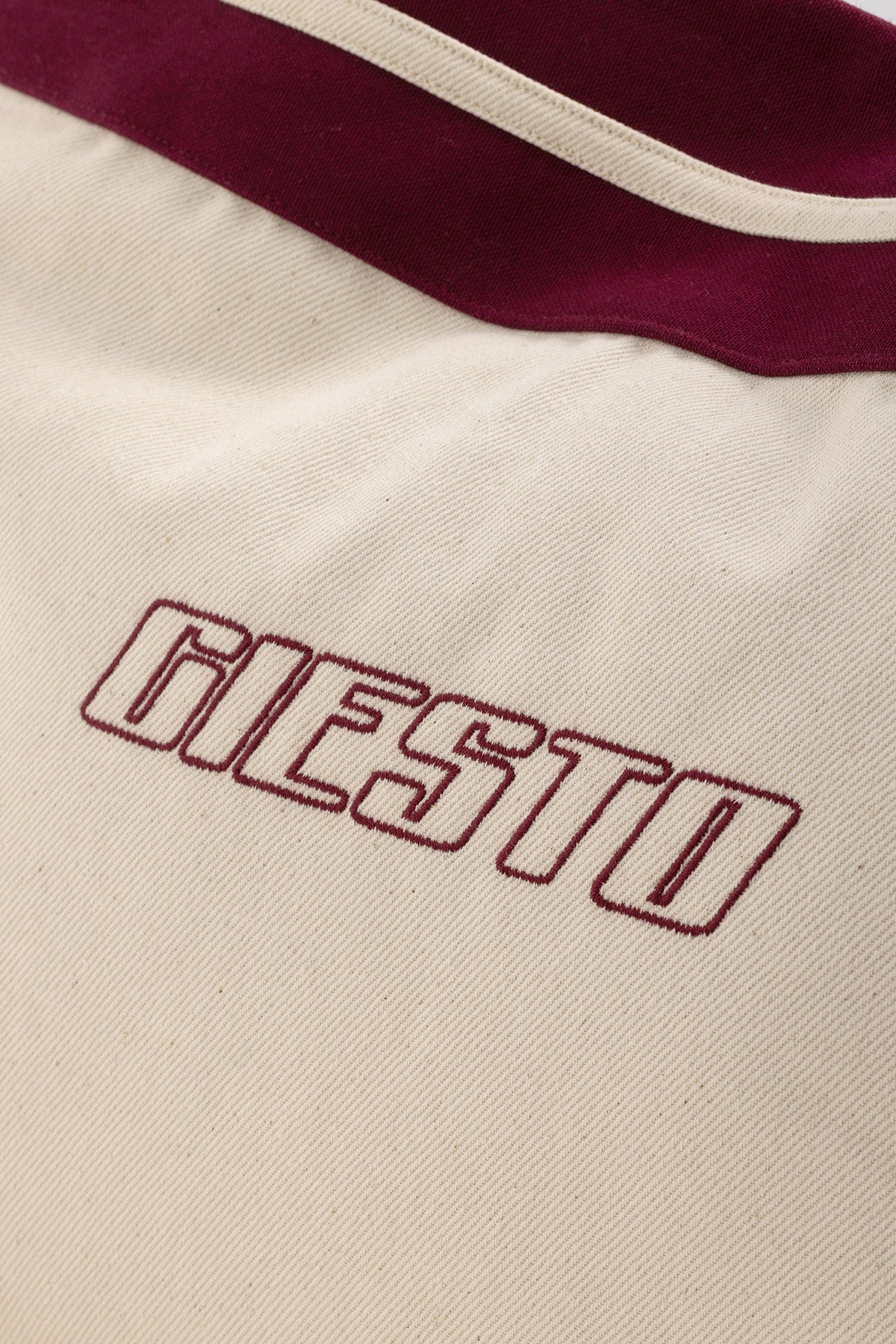 KUMAŞ TOTE BORDO ÇANTA - BORDO STANDART