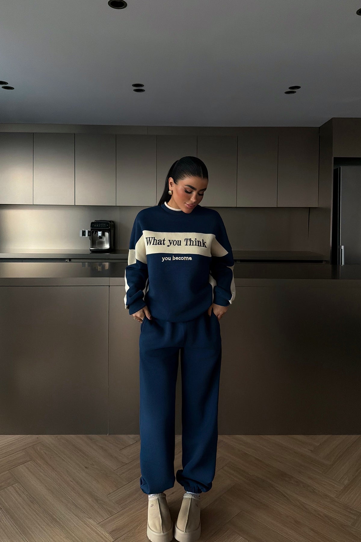 Lacivert Wayster Eşofman Takımı ATE-4153