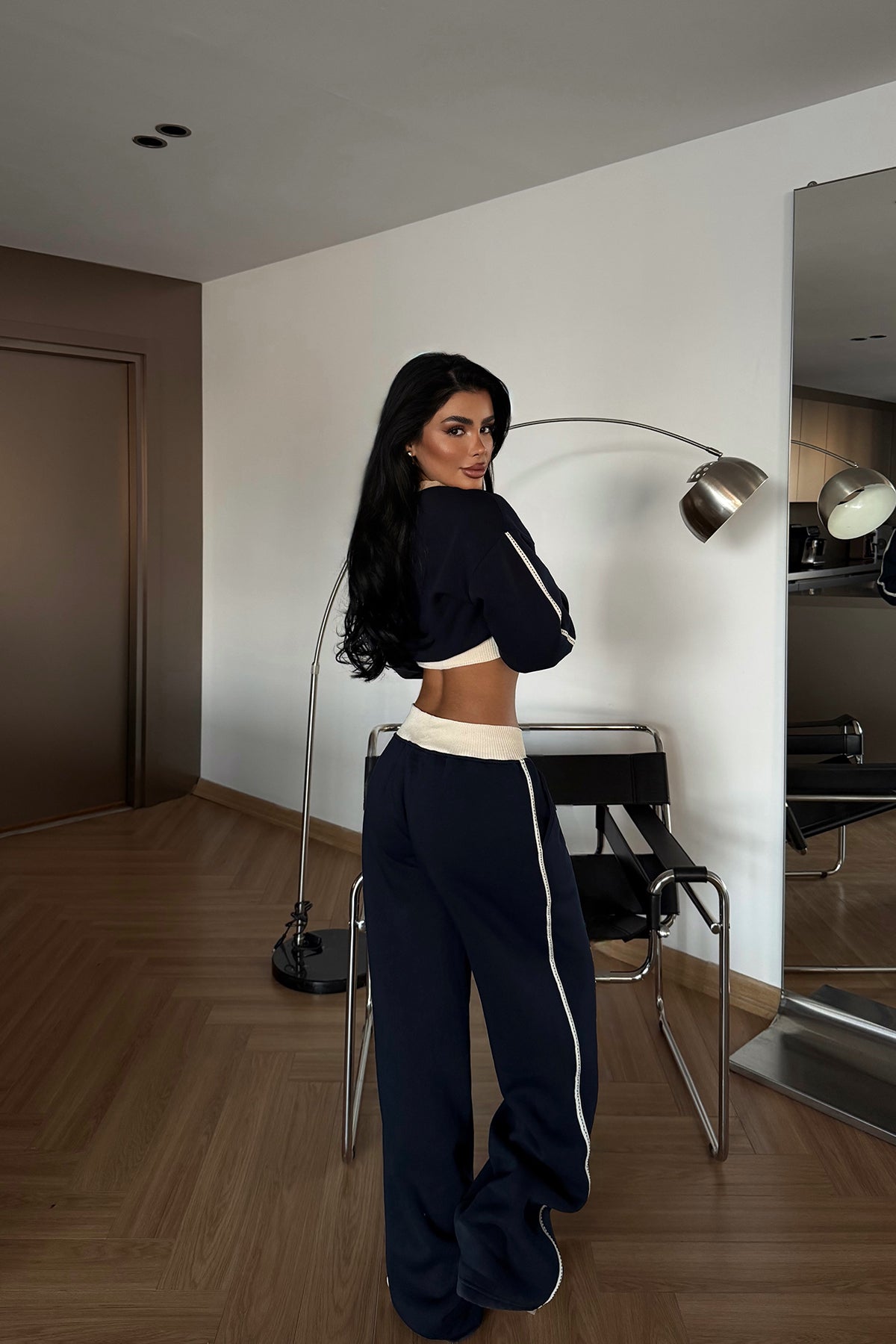 Lacivert Quill Eşofman Takımı ATE-4090