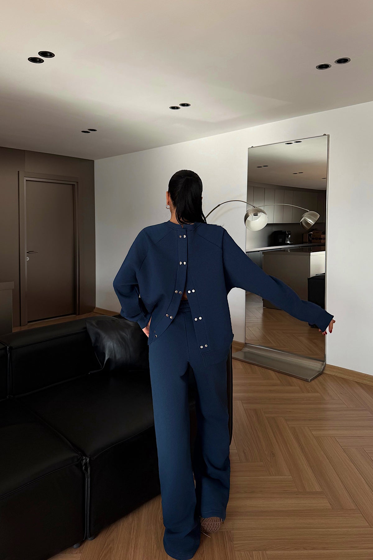 Lacivert Revovy Eşofman Takımı ATE-4278