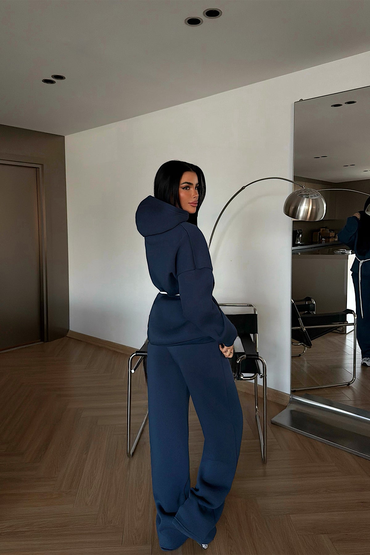 Lacivert Cicely Eşofman Takımı ATE-4305