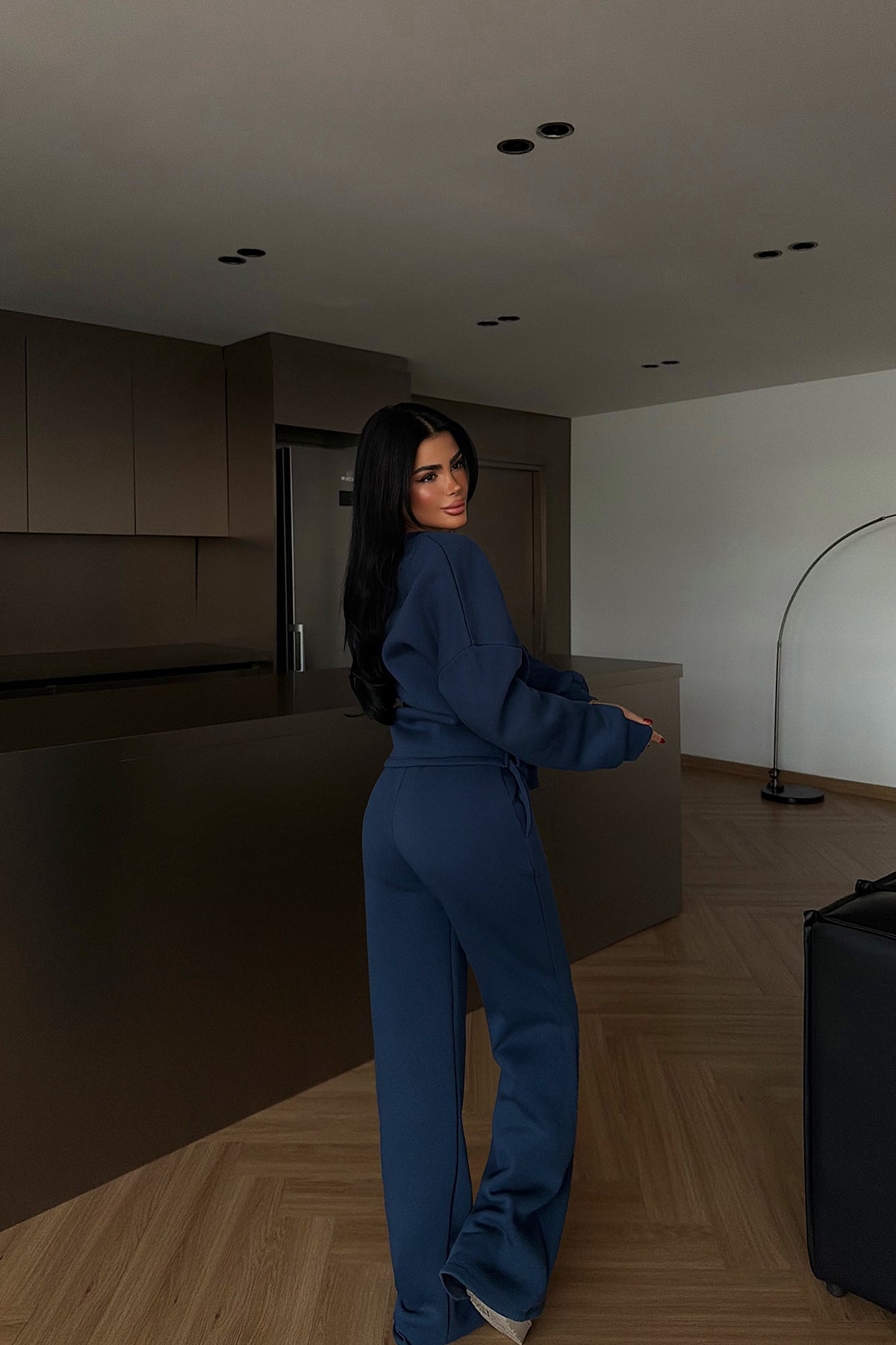 Lacivert Luzzy Eşofman Takımı ATE-4109