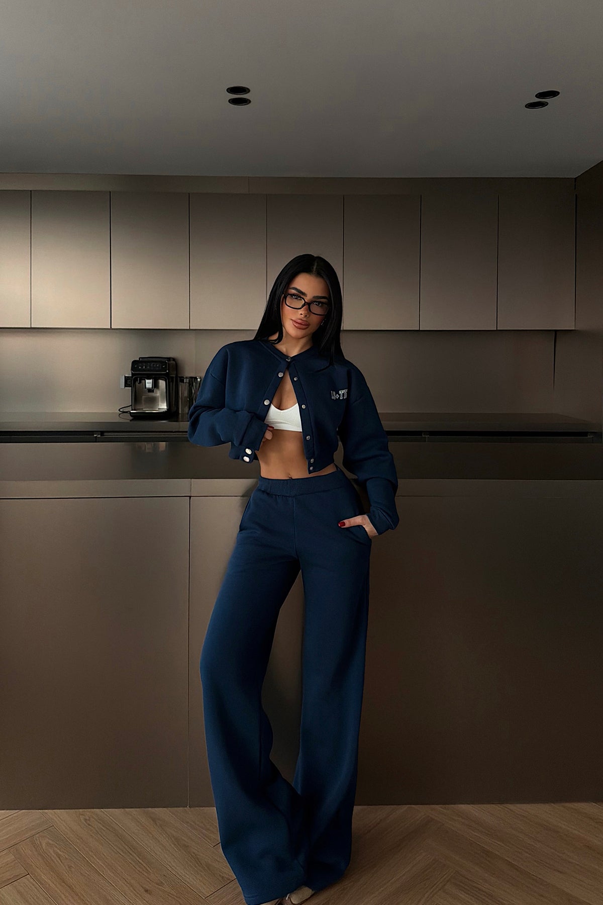 Lacivert Lotee Eşofman Takım ATE-4315