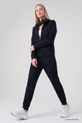Lacivert Slim Fit Kadın Eşofman Takım - 95357