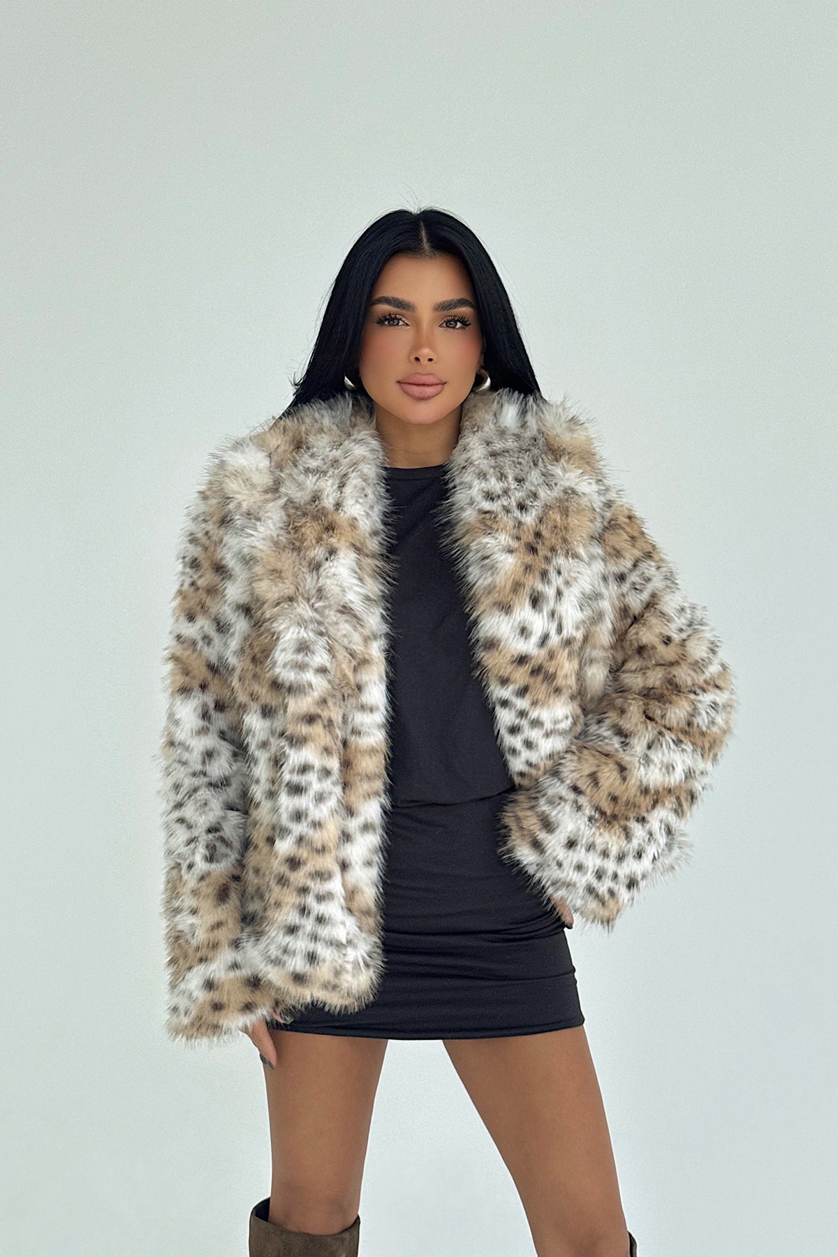 Leopar Delora Leopar Desenli Kürk ATE-3763