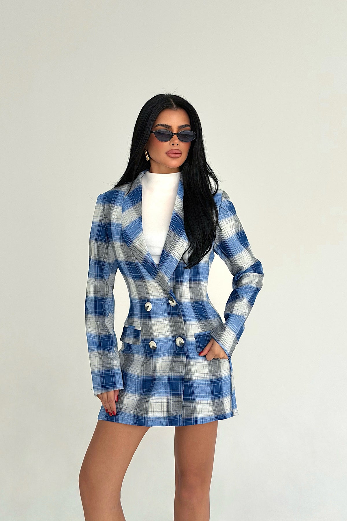 Trinni Ekose Ceket ATE-3898