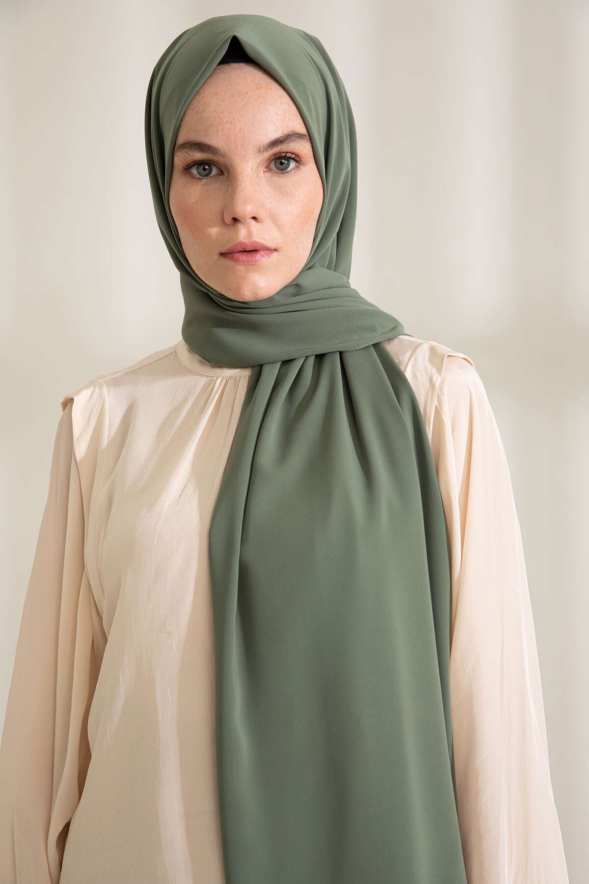 Medine İpeği Şal - Kamuflaj