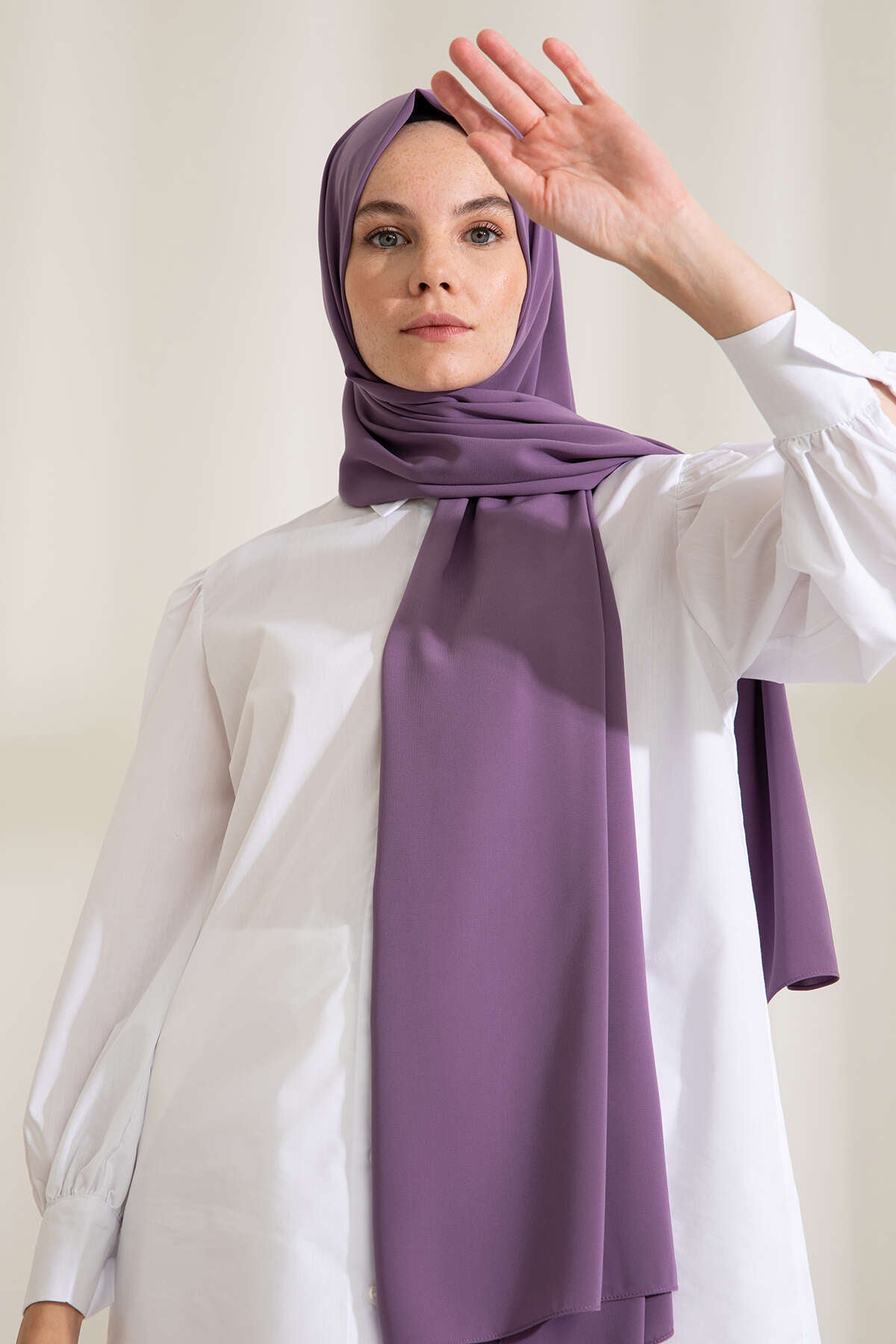 Medine İpeği Şal - Lavanta