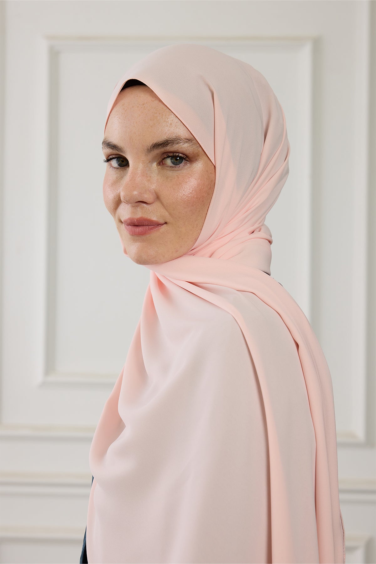 Medine İpeği Şal - Şeker Pembesi