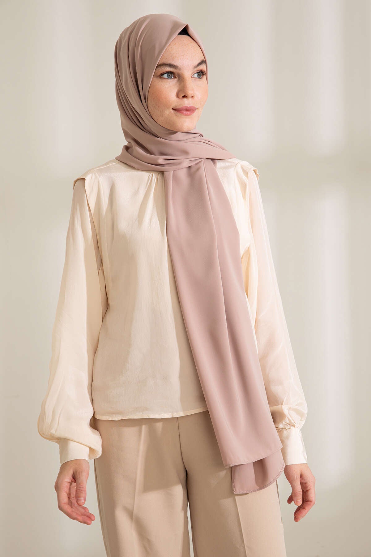 Medine İpeği Şal - Taş