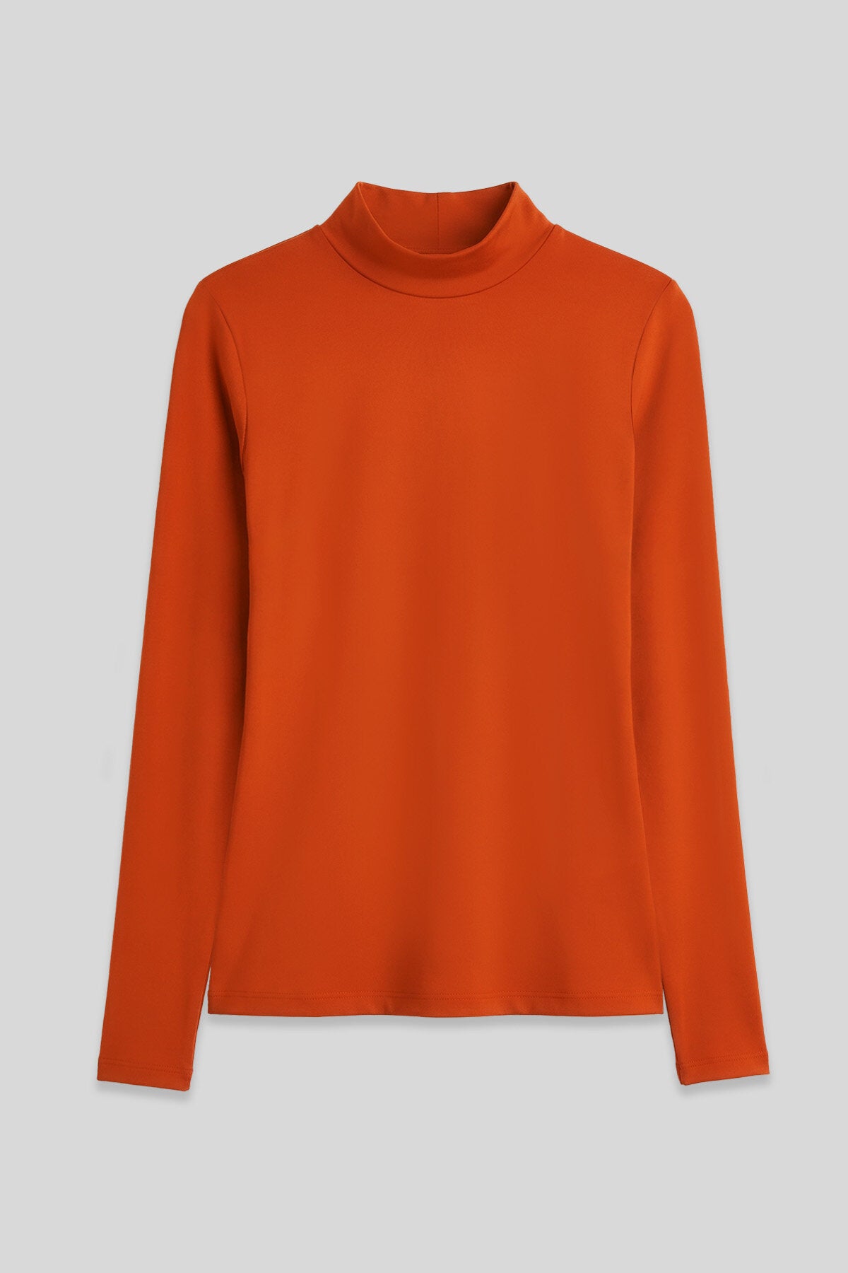 Oranj Balıkçı Yaka Basic Uzun Kollu Kadın Body - 97306