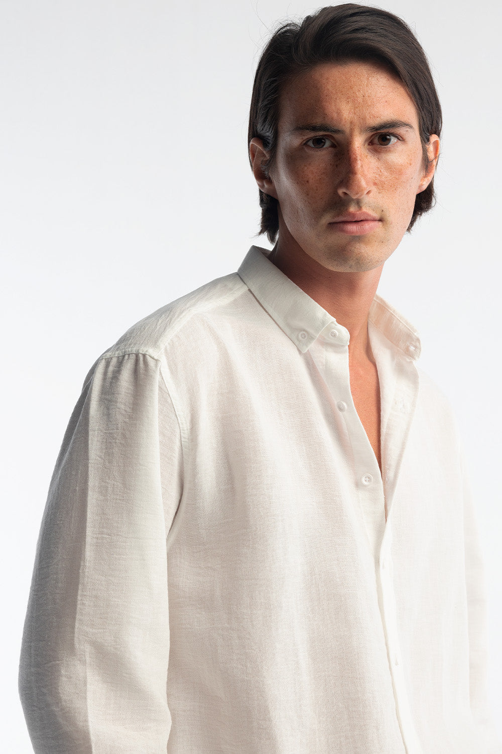 OVERSİZE DÖKÜMLÜ GÖMLEK