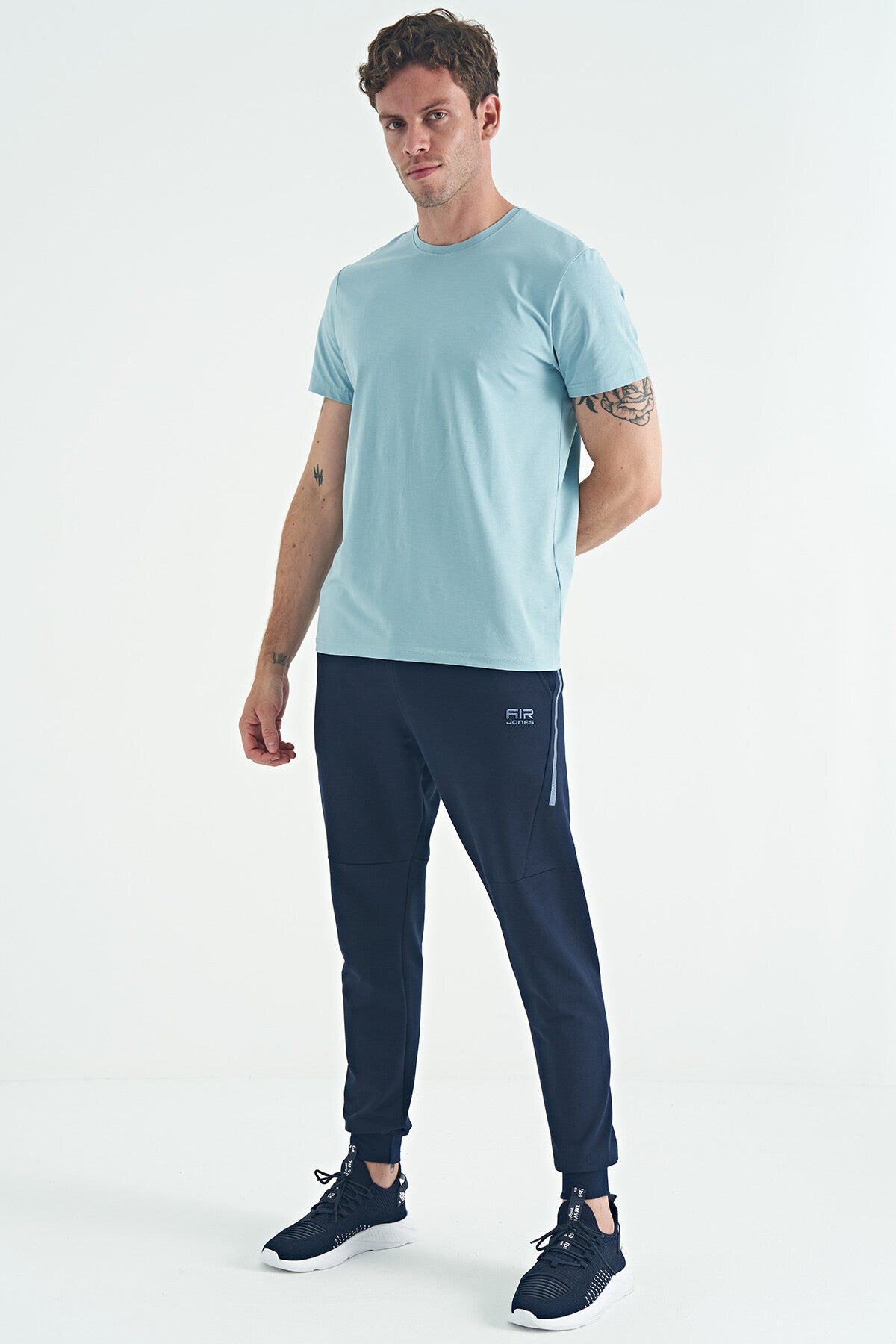 Calvin Açık Mavi Basic Erkek T-Shirt - 88245