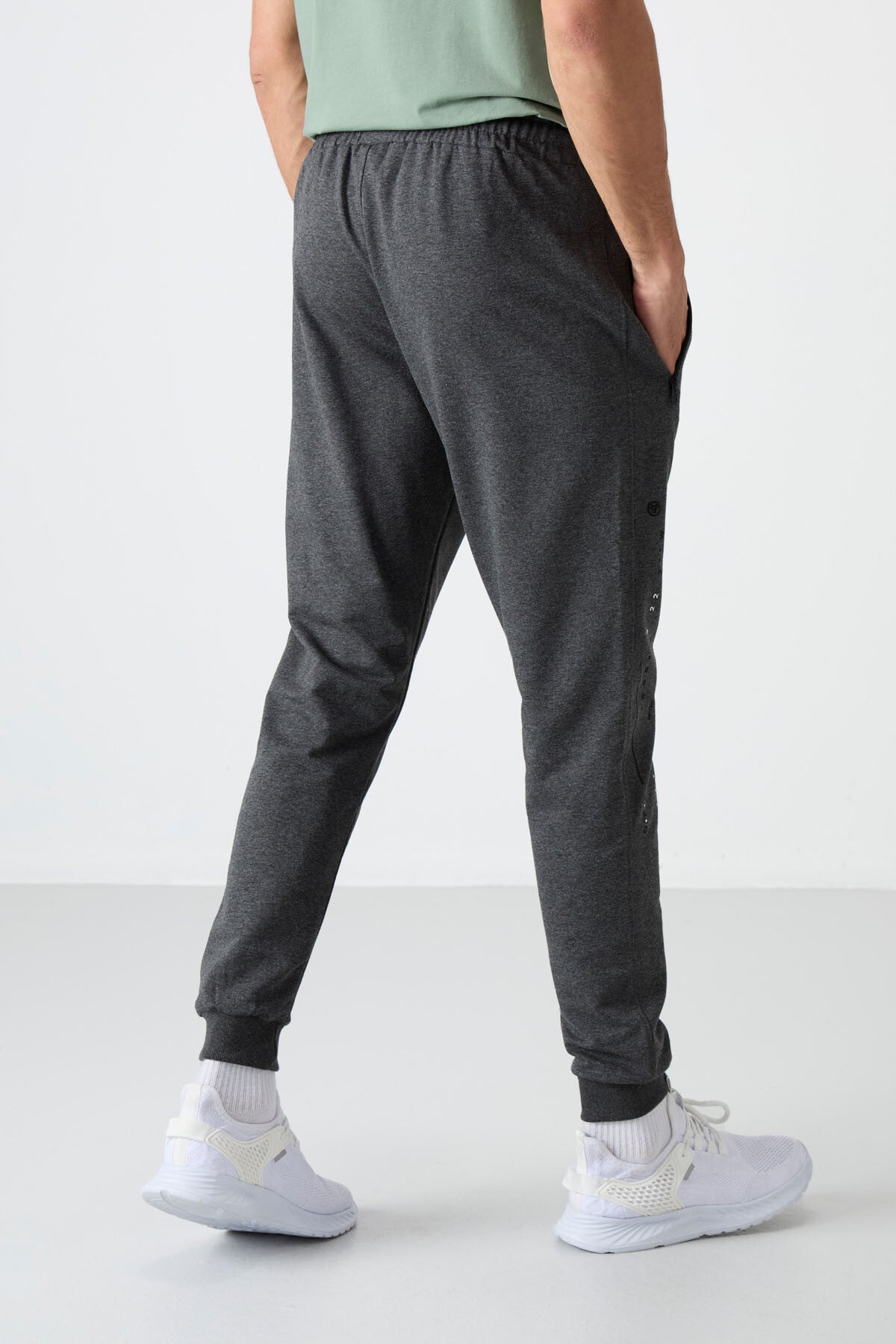 Rory Antrasit Melanj Jogger Erkek Eşofman Alt - 84909