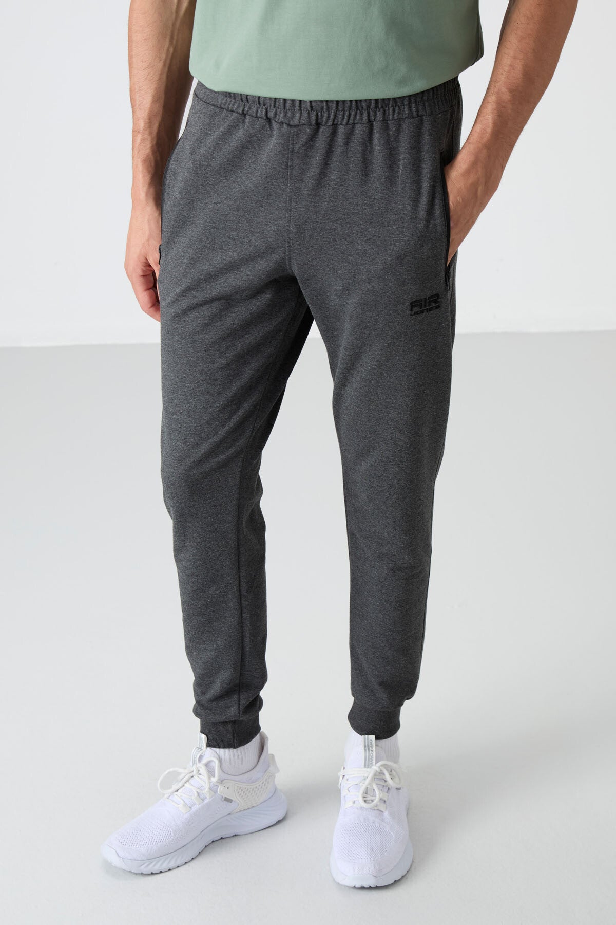 Rory Antrasit Melanj Jogger Erkek Eşofman Alt - 84909
