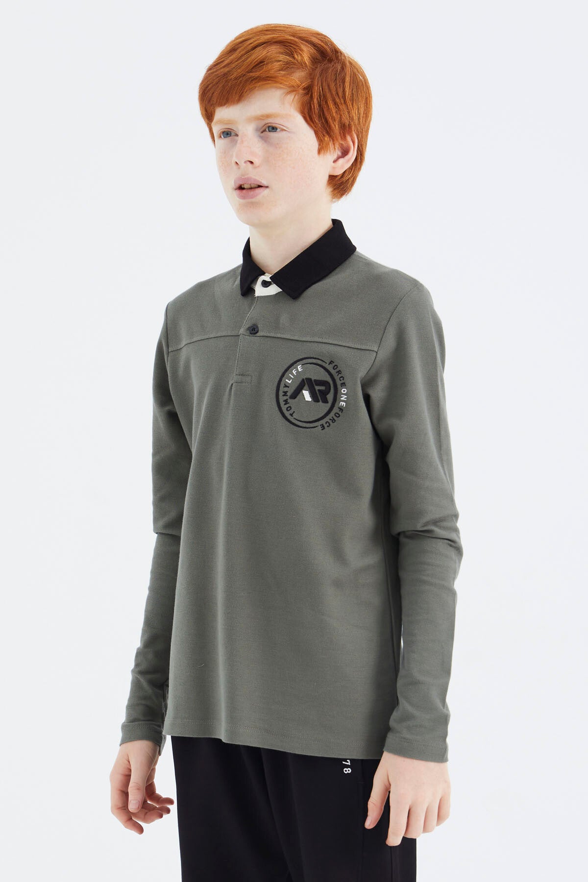Çağla Polo Yaka Erkek Çocuk T-Shirt - 11172