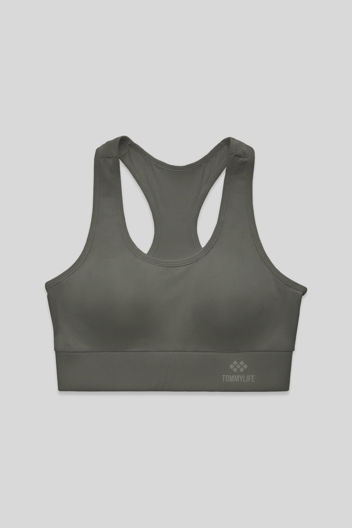 Çağla Sırt Detaylı Dar Kalıp U Yaka Kadın Spor Büstiyer - 97120