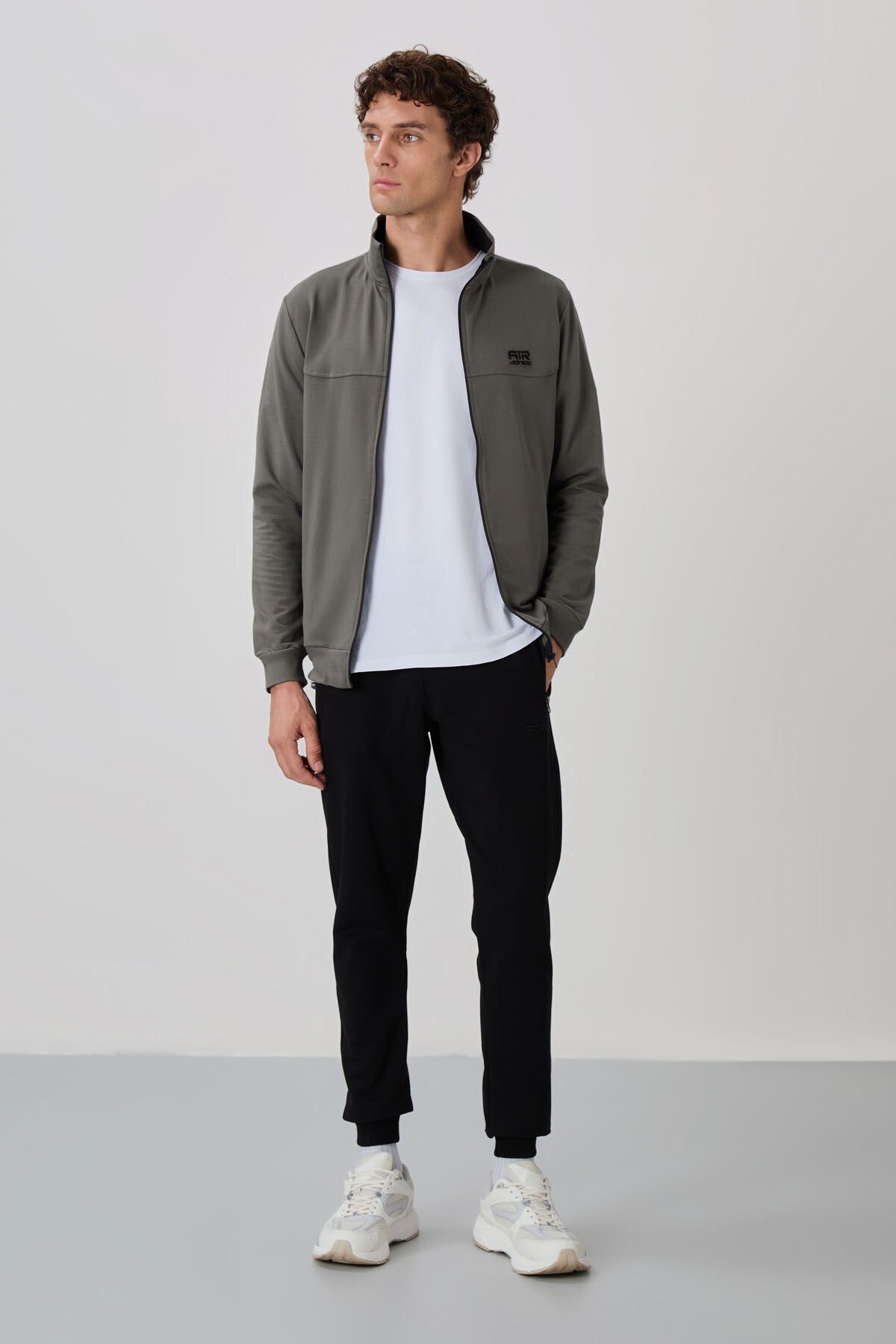 Anton Çağla - Siyah Jogger Eşofman Takım - 85178