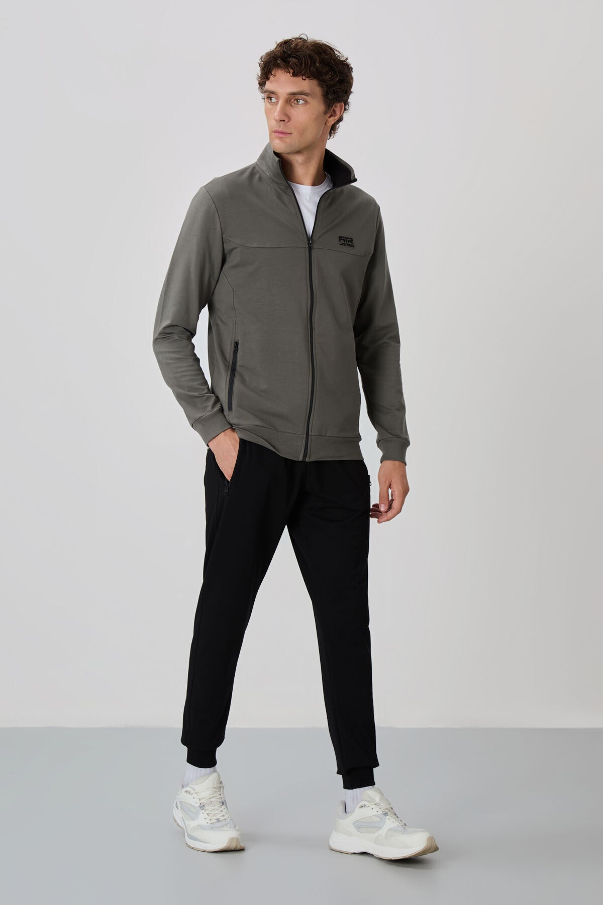 Anton Çağla - Siyah Jogger Eşofman Takım - 85178