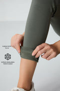 Çağla Yüksek Bel Termal Slim Fit Dar Paça Kadın Tayt - 94577