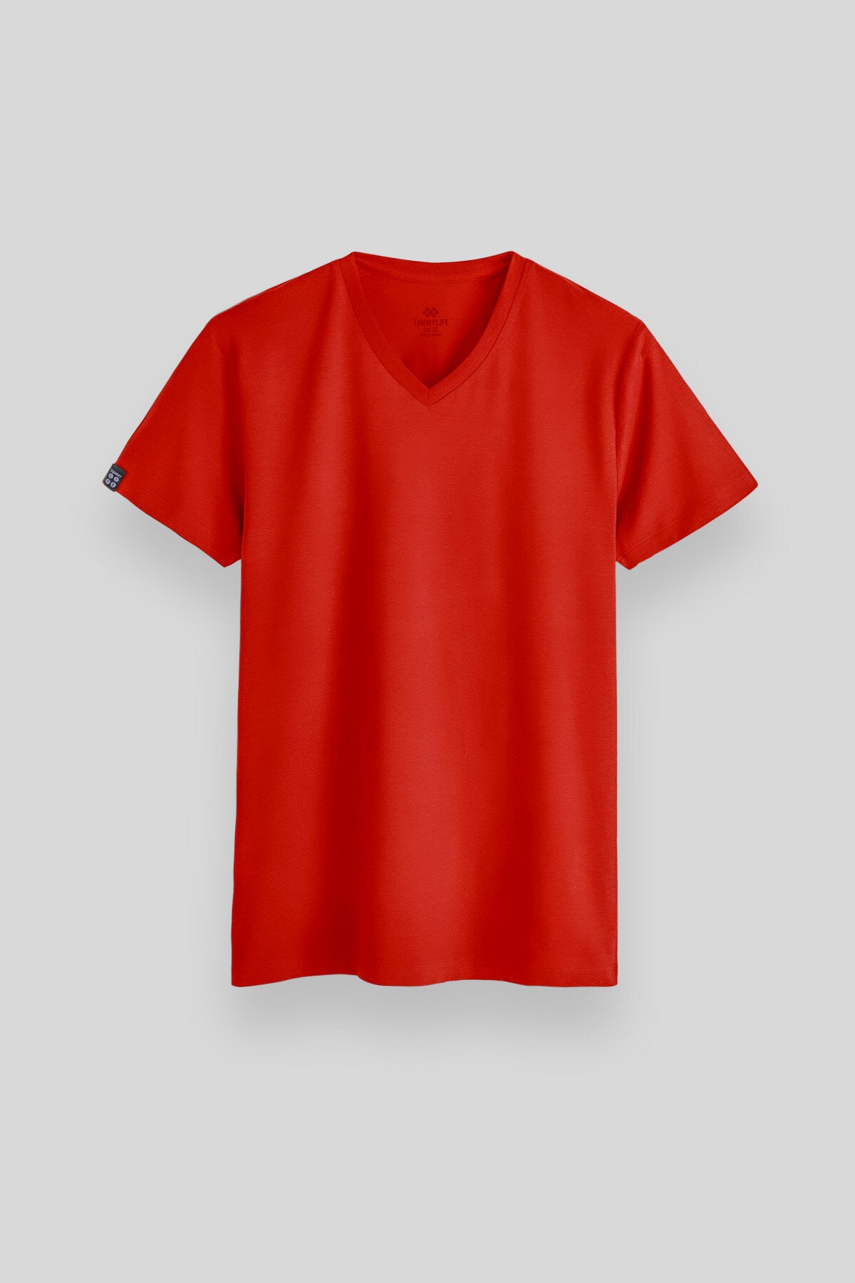 Fiesta Basic Kısa Kol Standart Kalıp V Yaka Erkek T-Shirt - 87912
