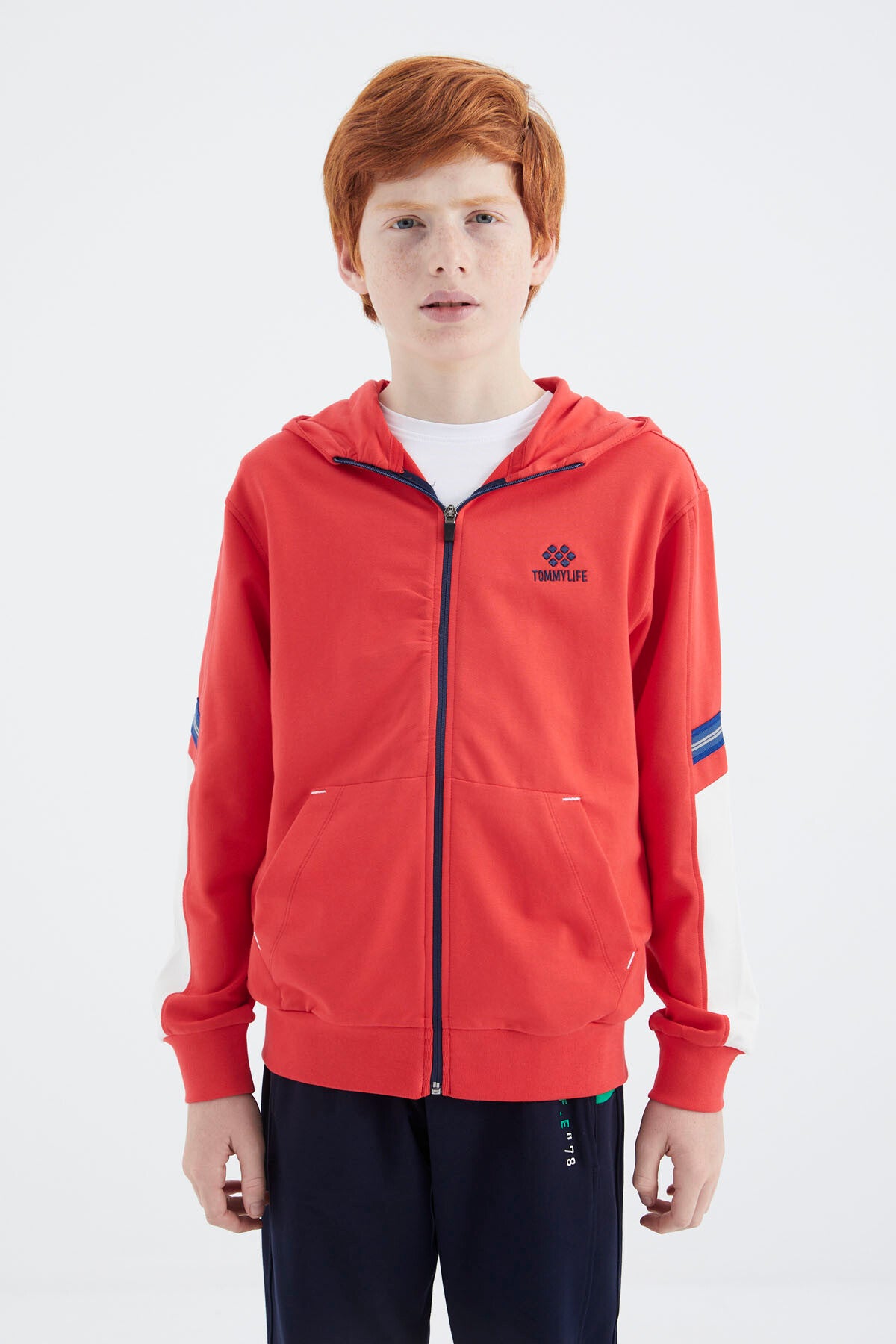 Fiesta Fermuarlı Erkek Çocuk Sweatshirt - 11180