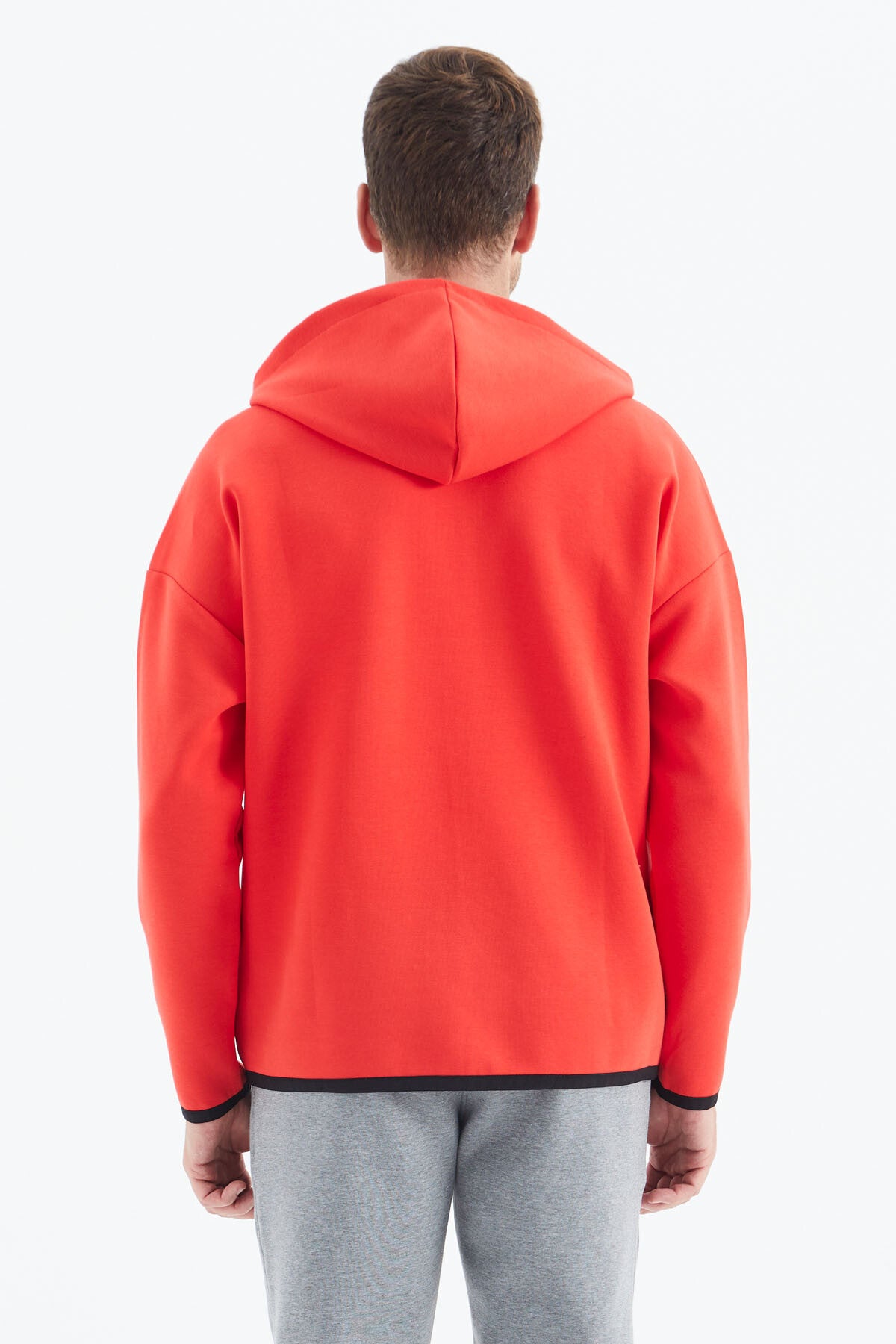 Fiesta Kapüşonlu  Gizli Cep Detaylı Erkek Sweatshirt - 88288