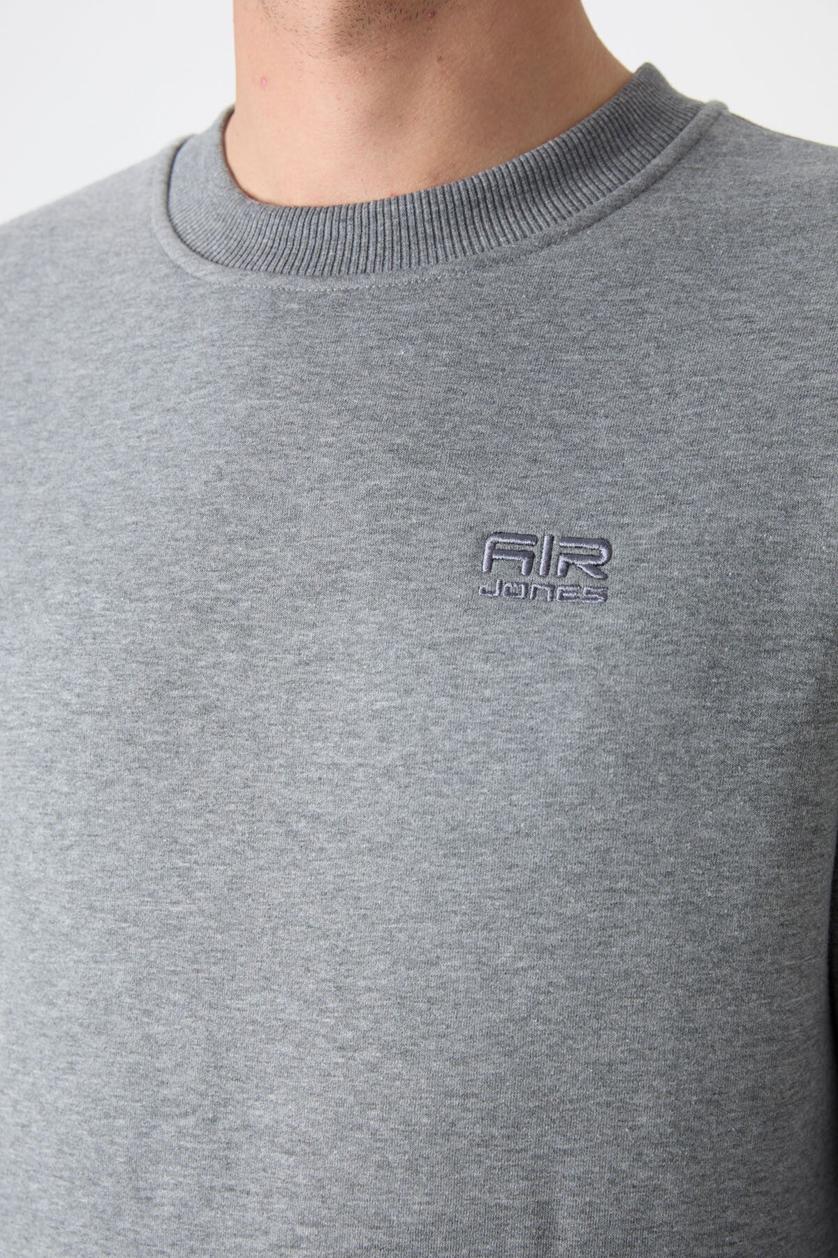 Andy Gri Melanj Şardonlu Erkek Eşofman Takım - 85190