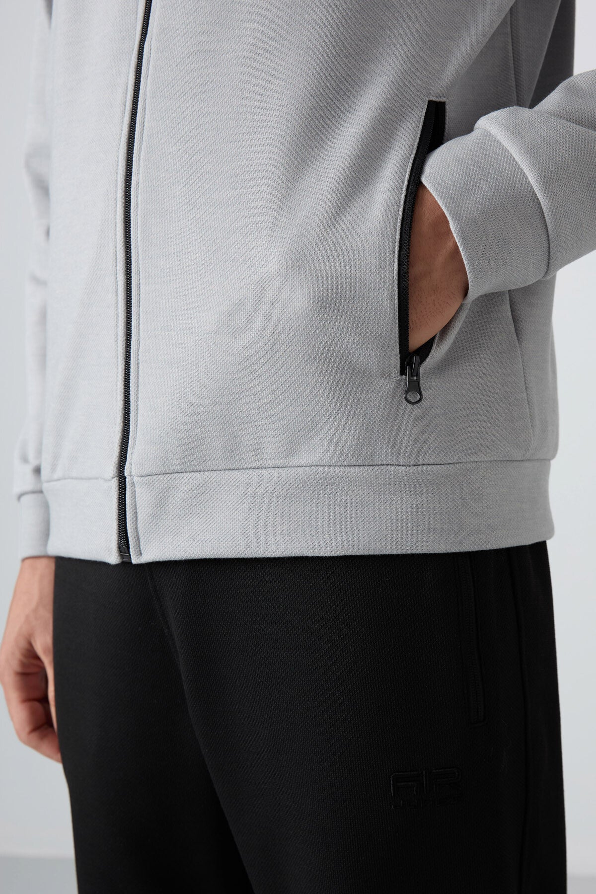 Hugo Gri Melanj - Siyah Jogger Erkek Eşofman Takım - 85198