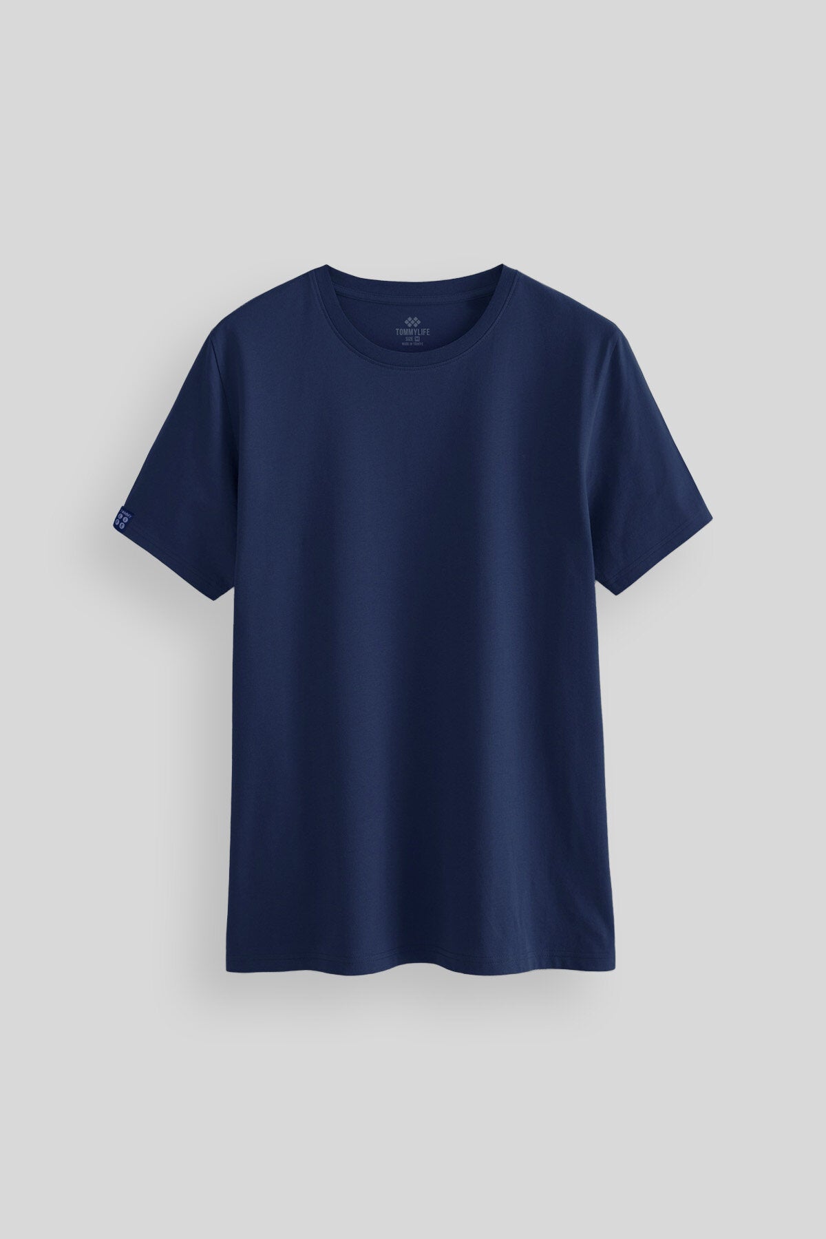 İndigo Erkek Basic Kısa Kol Standart Kalıp O Yaka T-shirt - 87911