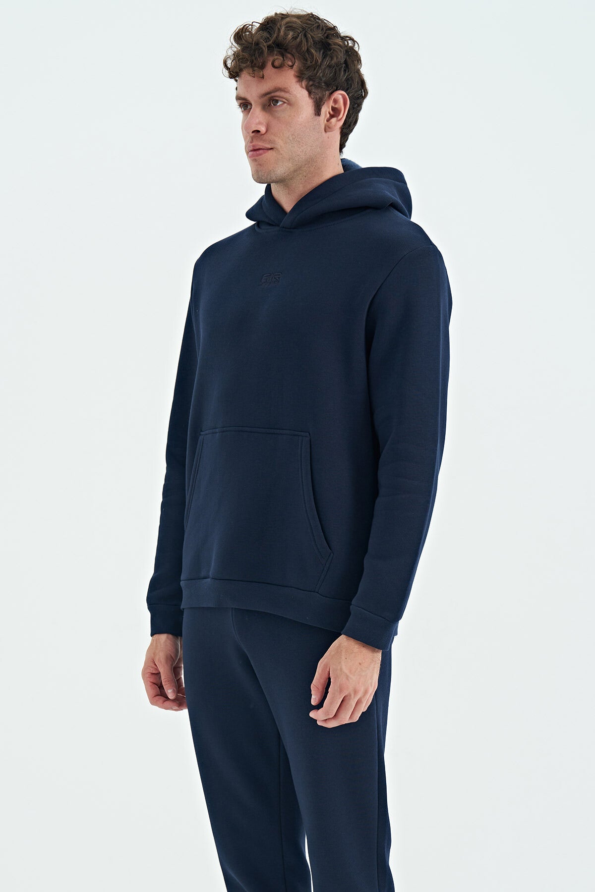 Tom İndigo Şardonlu Erkek Sweatshirt - 88138