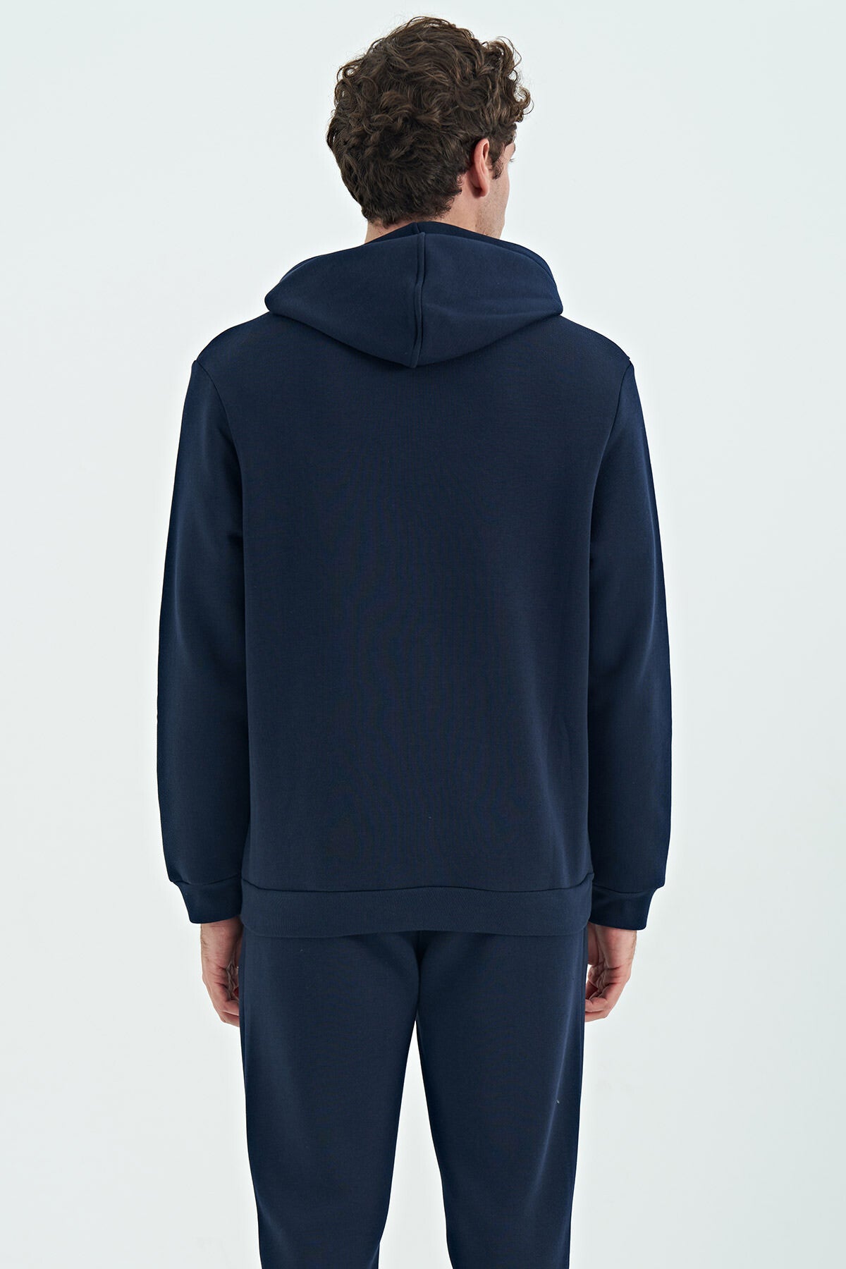 Tom İndigo Şardonlu Erkek Sweatshirt - 88138