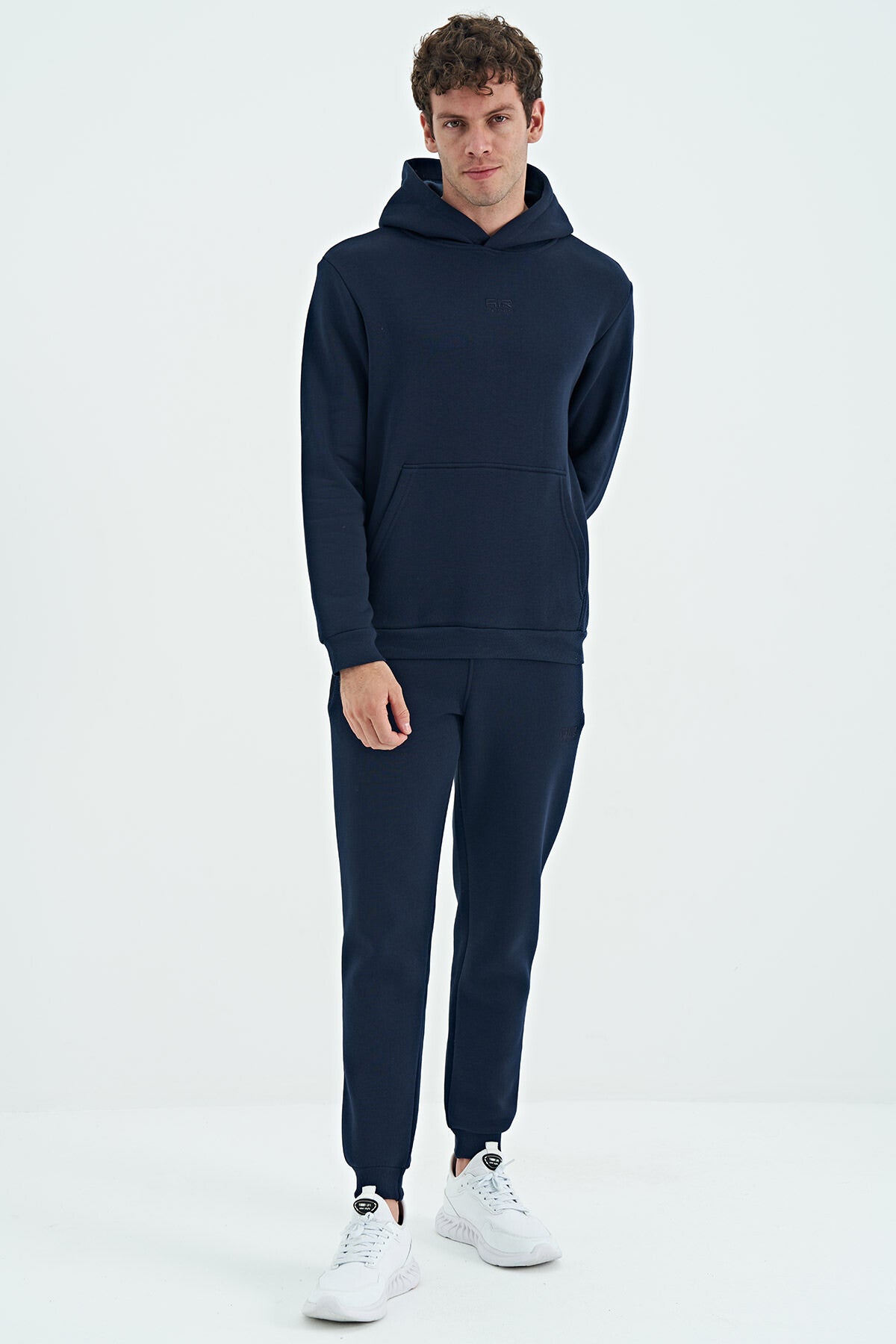 Tom İndigo Şardonlu Erkek Sweatshirt - 88138